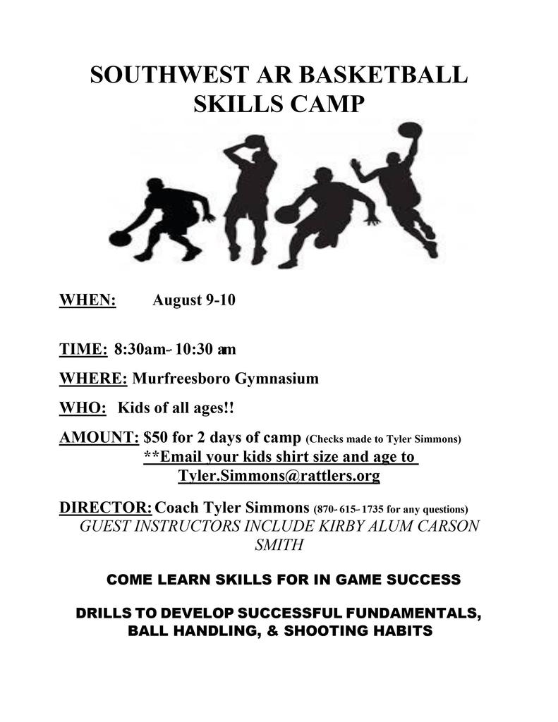 Southwest AR Basketball Skills Camp